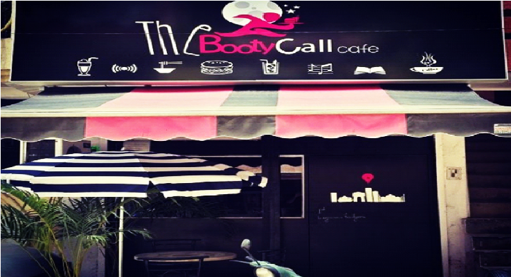 2. The Booty Call cafe